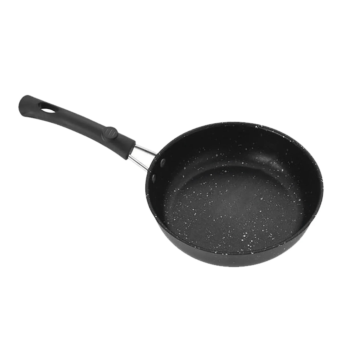 1pcs Frying Pan Non-stick Mini Thick Steak Flat Pan Black Suitable For Fried Food Cooking And Stir-Frying Kitchen Utensils