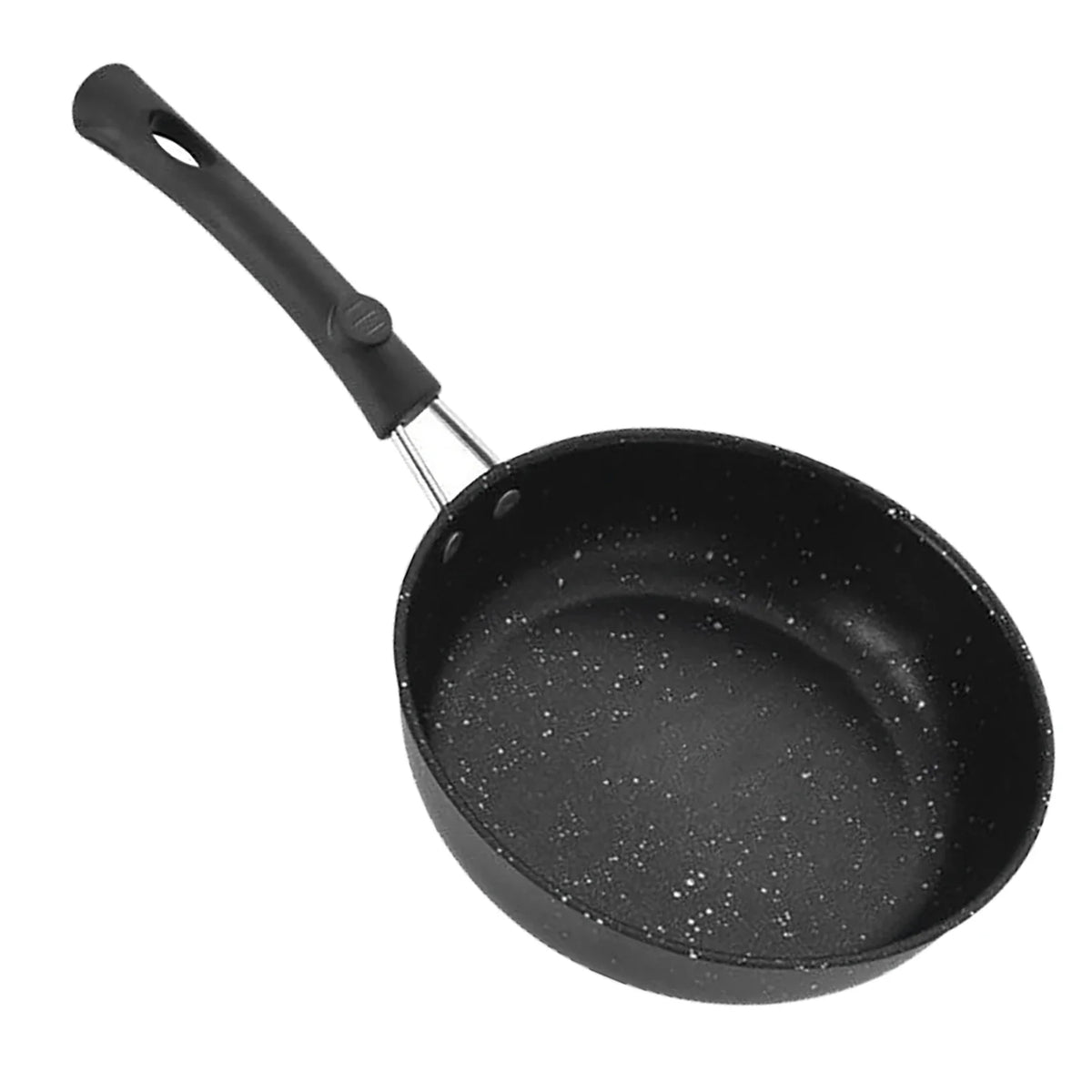 1pcs Frying Pan Non-stick Mini Thick Steak Flat Pan Black Suitable For Fried Food Cooking And Stir-Frying Kitchen Utensils